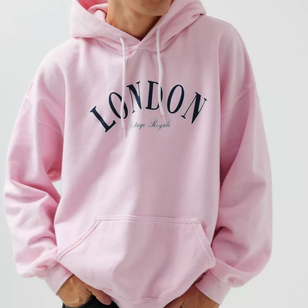 Urban Outfitters London Destination Hoodie Sweatshirt - Size XL